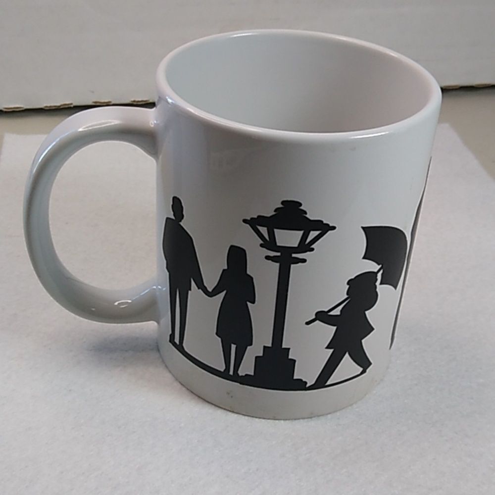 Cricut Black & White Mug Cottagecore Kitsch Crafty